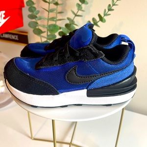 Blue Nike Waffle One Toddler 9c